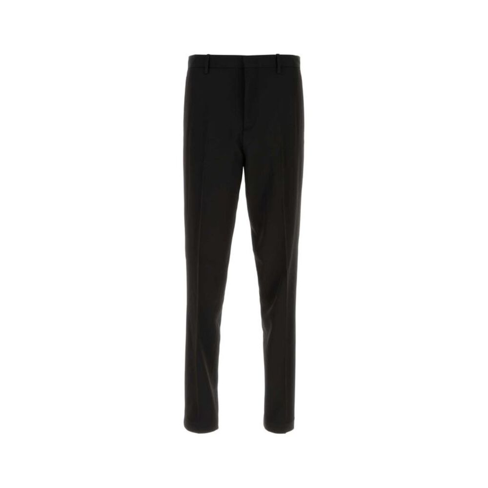 Fendi Men Black Wool Pant
